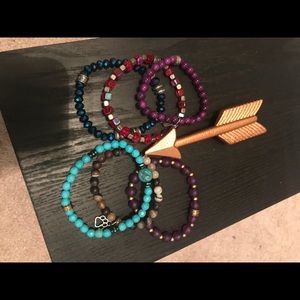 Assorted lot of Chavez for charity bracelets